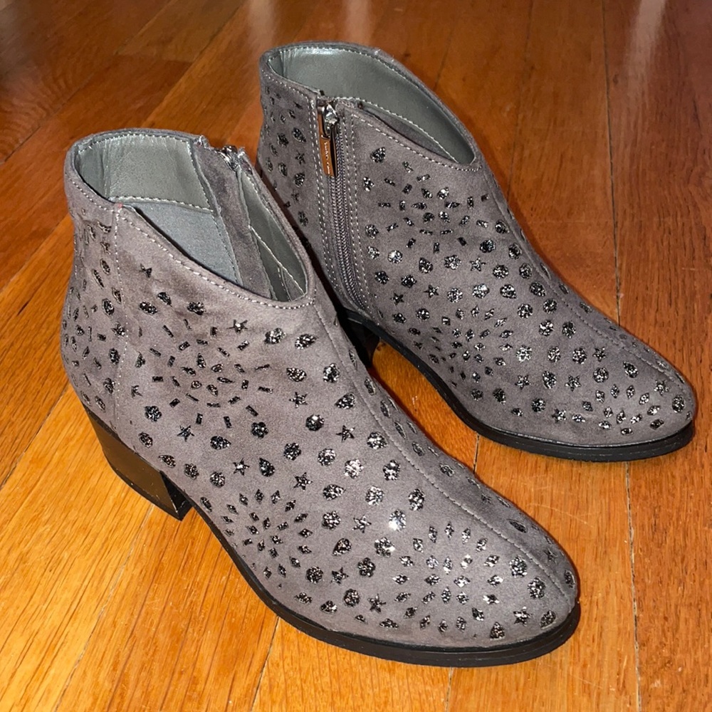 Vince Camuto Girls Ankle Booties EUC